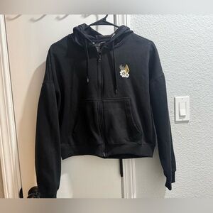 Volcom Women’s Crop Hoodie – Black